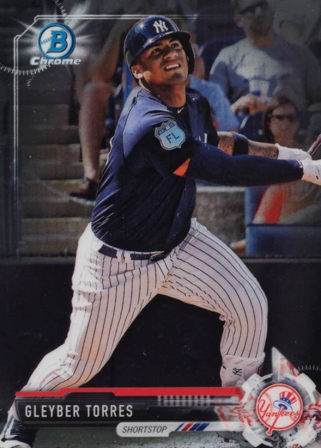 2017 Bowman Draft Gleyber Torres #BDC200 Baseball Card