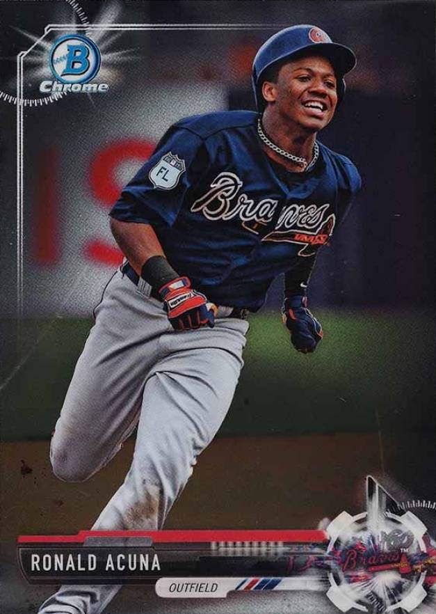 2017 Bowman Draft Ronald Acuna #BDC39 Baseball Card