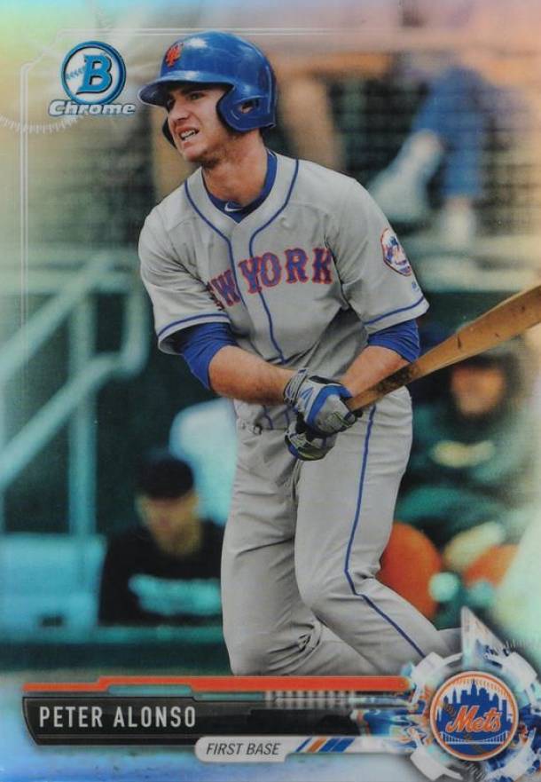 2017 Bowman Draft Peter Alonso #BDC83 Baseball Card