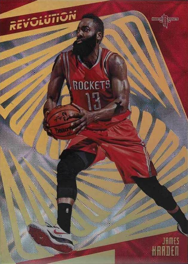 2015 Panini Revolution James Harden #6 Basketball Card