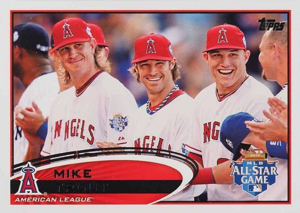 2012 Topps Update Mike Trout #US144 Baseball Card