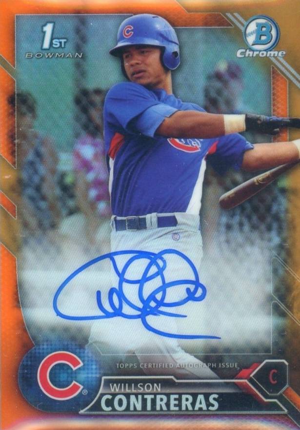 2016 Bowman Prospect Autographs Willson Contreras #WC  Baseball Card