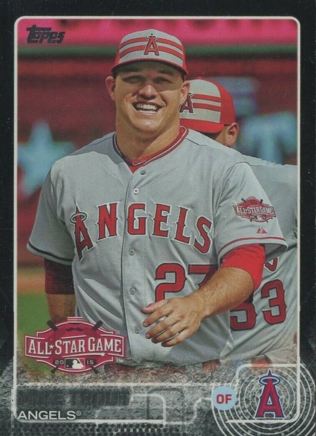 2015 Topps Update Mike Trout #US364 Baseball Card