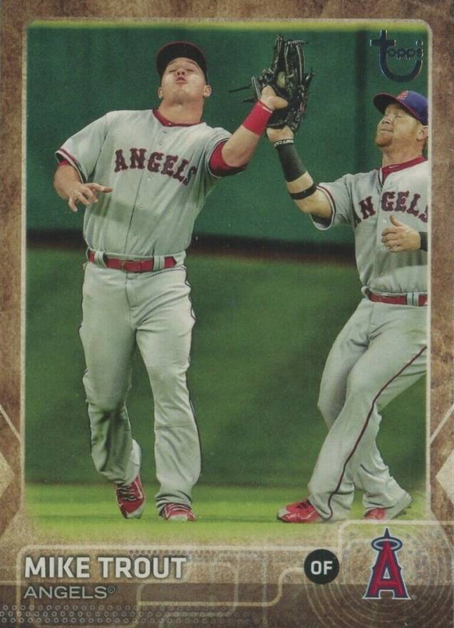 2015 Topps Update Mike Trout #300 Baseball Card