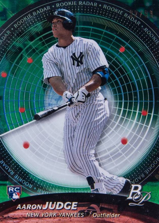 2017 Bowman Platinum Rookie Radar Aaron Judge #RR-AJ Baseball Card