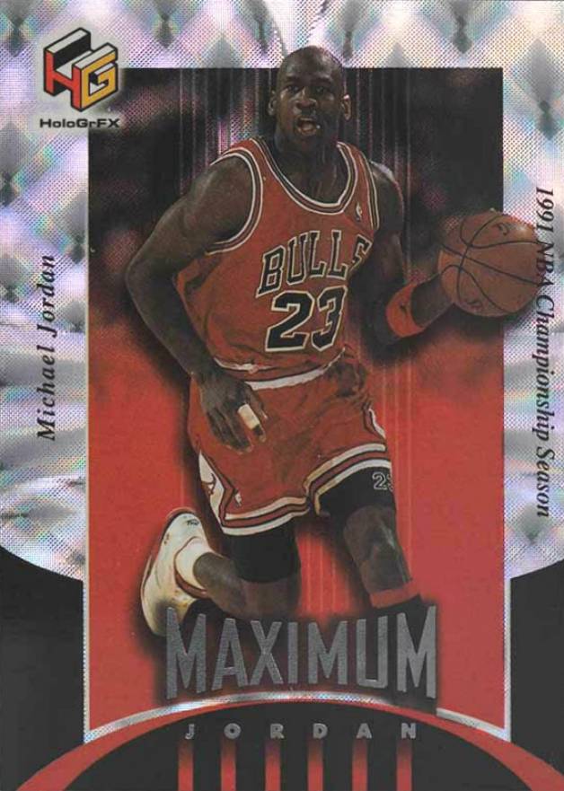 1999 Upper Deck HoloGrFX Maximum Jordan Michael Jordan #MJ1 Basketball Card