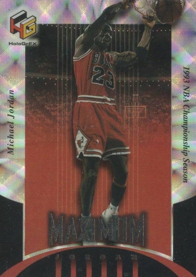 1999 Upper Deck HoloGrFX Maximum Jordan Michael Jordan #MJ3 Basketball Card