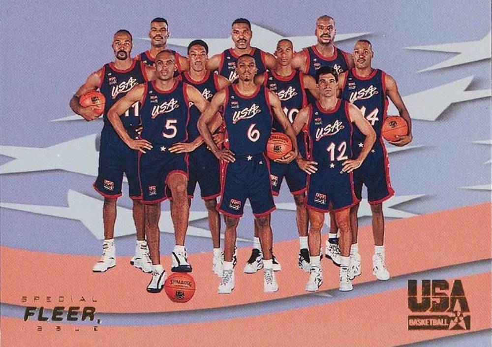 1996 Fleer USA Team USA #51 Basketball Card