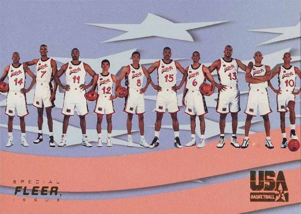 1996 Fleer USA Team USA #52 Basketball Card