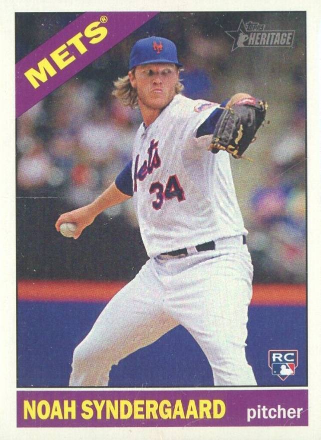 2015 Topps Heritage  Noah Syndergaard #618 Baseball Card