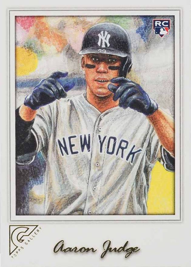 2017 Topps Gallery Aaron Judge #117 Baseball Card