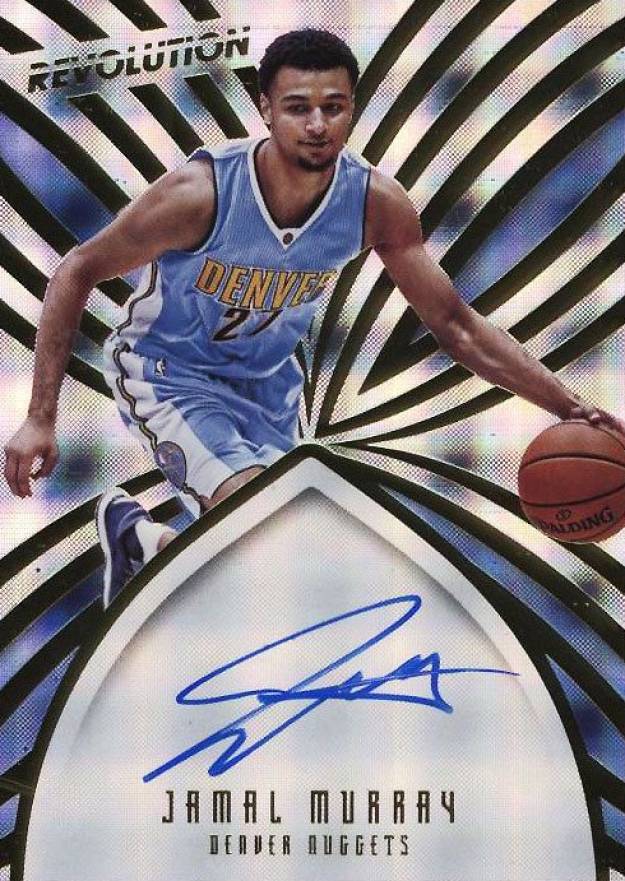 2016 Panini Revolution Rookie Autographs Jamal Murray #6 Basketball Card