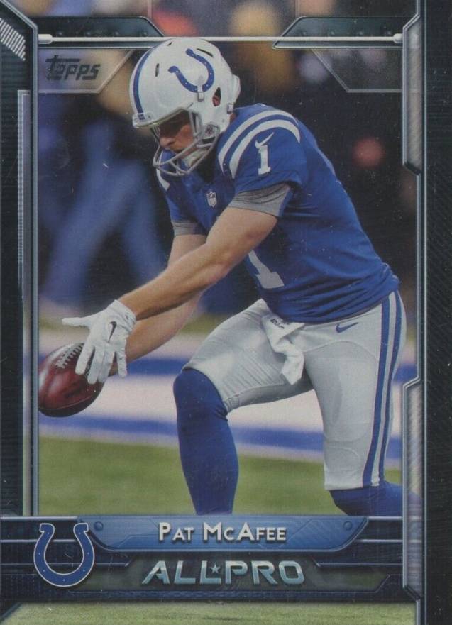 2015 Topps Pat McAfee #282 Football Card