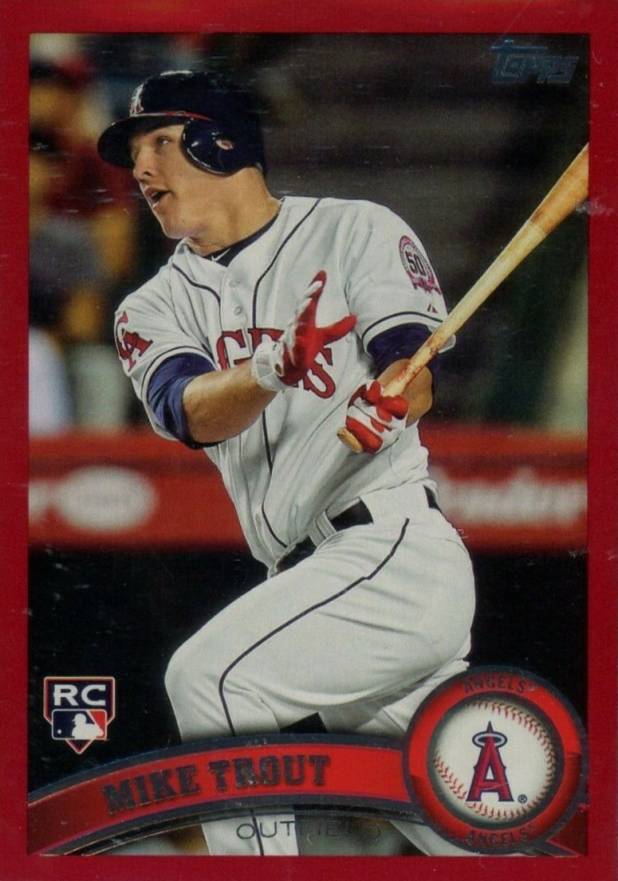 2011 Topps Update Mike Trout #US175 Baseball Card