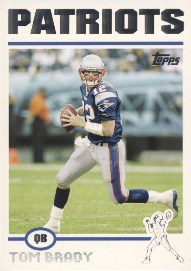 2004 Topps Tom Brady #275 Football Card