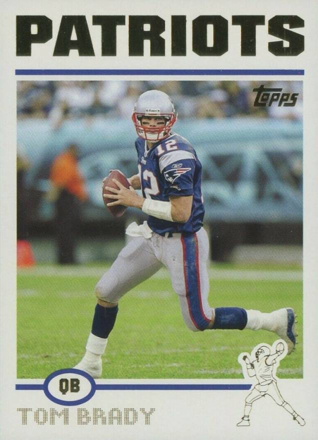 2004 Topps Tom Brady #275 Football Card