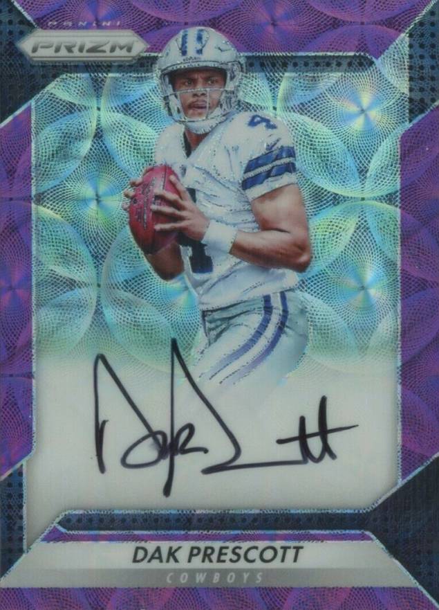 2016 Panini Prizm Rookie Autograph Prizm Dak Prescott #RADPS Football Card