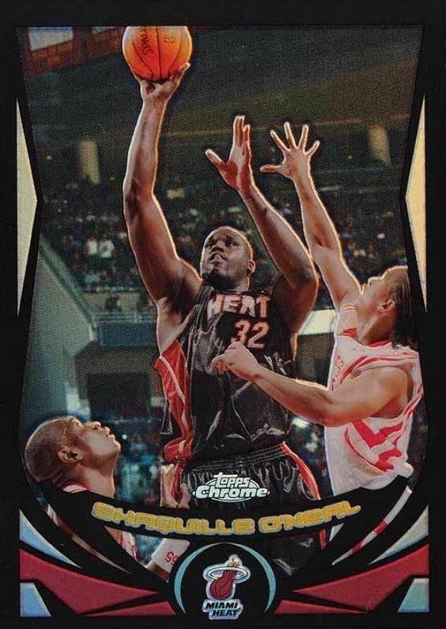 2004 Topps Chrome Shaquille O'Neal #158 Basketball Card