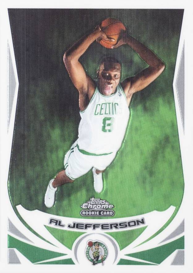 2004 Topps Chrome Al Jefferson #180 Basketball Card