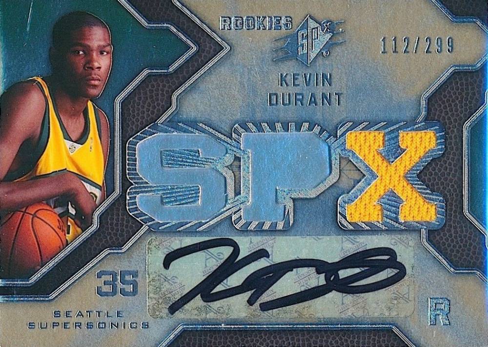 2007 SPx Kevin Durant #101 Basketball Card