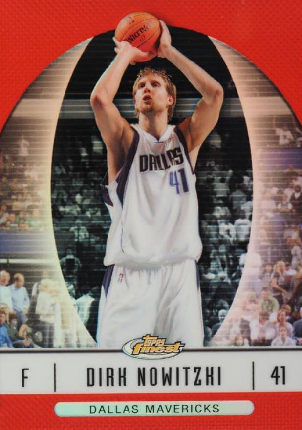 2006 Finest Dirk Nowitzki #12 Basketball Card