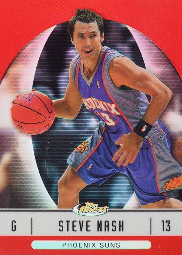 2006 Finest Steve Nash #8 Basketball Card