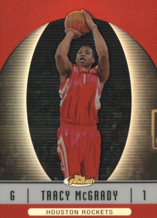 2006 Finest Tracy McGrady #24 Basketball Card