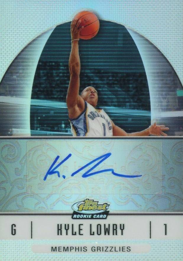 2006 Finest Kyle Lowry #58 Basketball Card