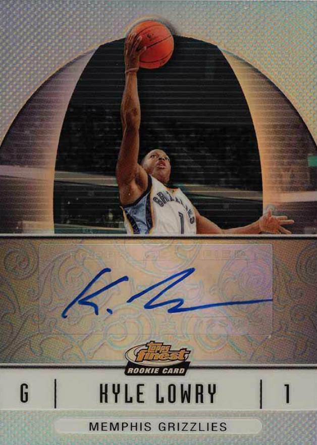 2006 Finest Kyle Lowry #58 Basketball Card