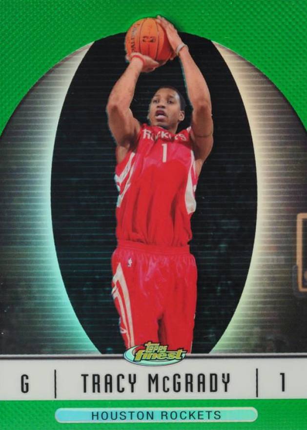 2006 Finest Tracy McGrady #24 Basketball Card