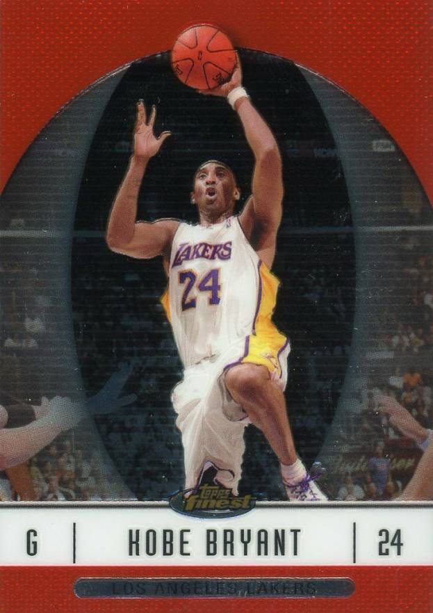 2006 Finest Kobe Bryant #25 Basketball Card