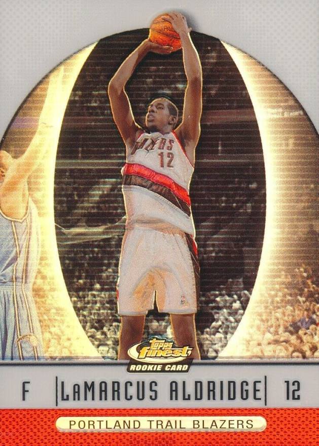 2006 Finest LaMarcus Aldridge #96 Basketball Card