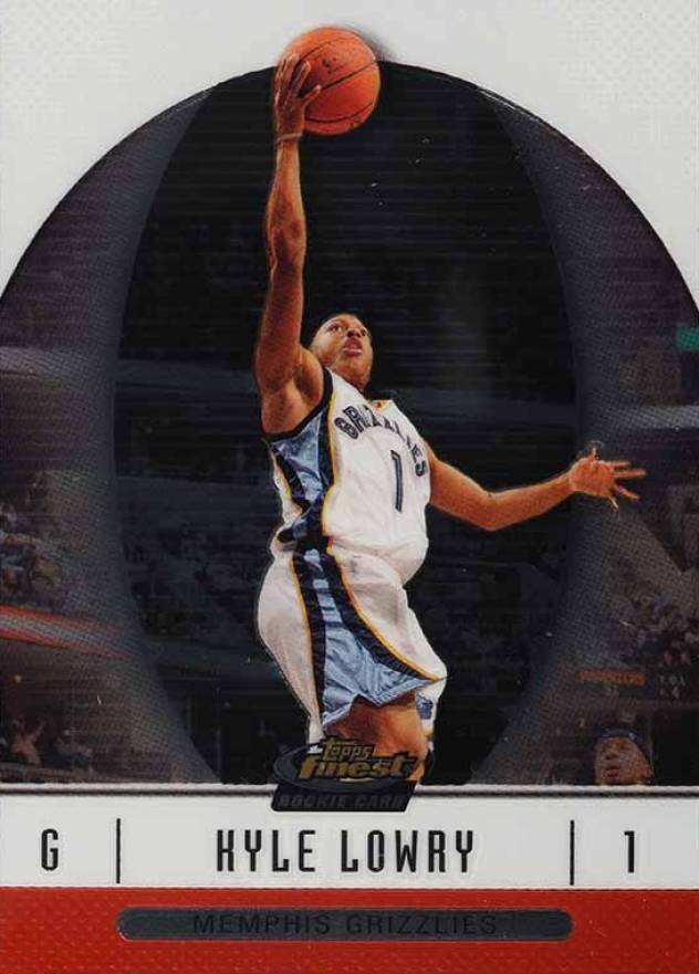 2006 Finest Kyle Lowry #58 Basketball Card