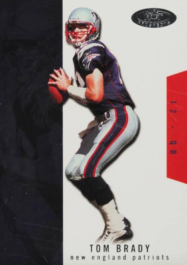 2003 Fleer Hot Prospects Tom Brady #31 Football Card