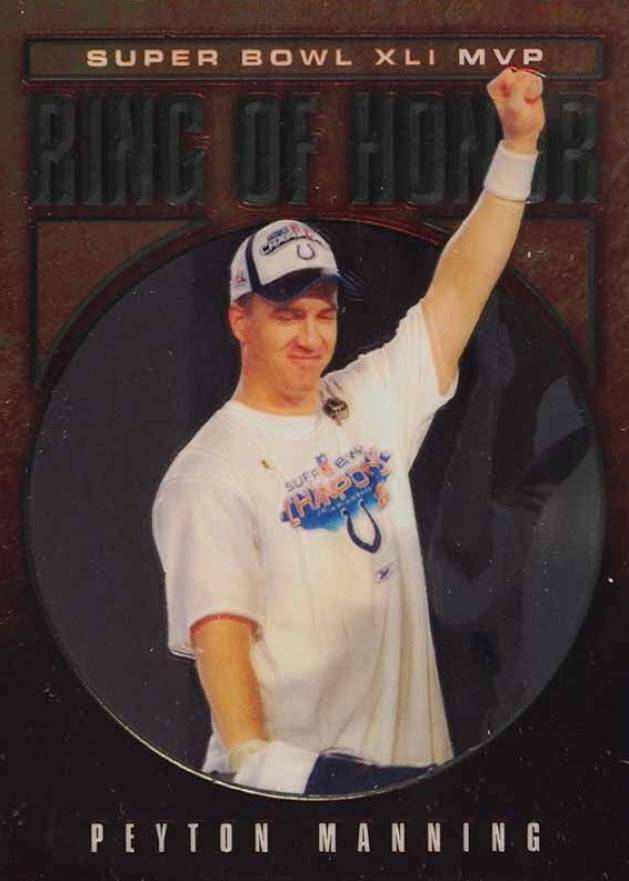 2007 Topps Chrome Ring of Honor Peyton Manning #RH41 Football Card