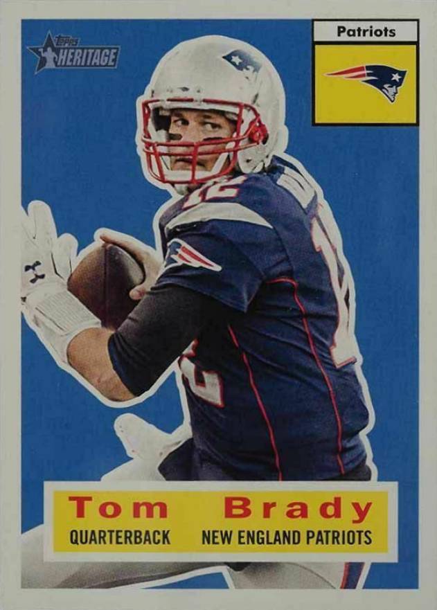 2015 Topps Heritage Tom Brady #1 Football Card