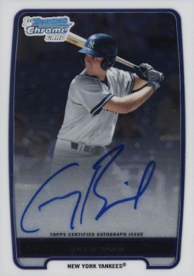 2012 Bowman Prospects Greg Bird #BCP98 Baseball Card