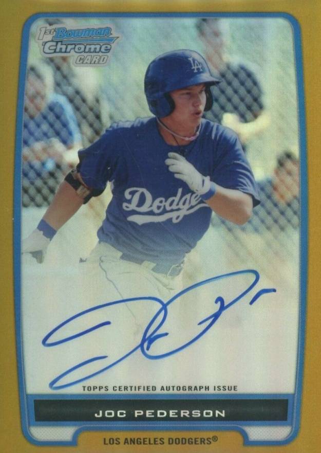 2012 Bowman Prospects Joc Pederson #BCP104 Baseball Card