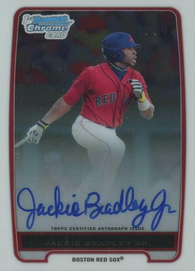 2012 Bowman Prospects Jackie Bradley Jr. #BCP66 Baseball Card