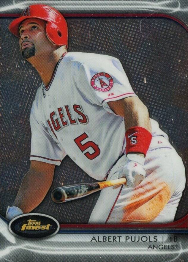 2012 Finest Albert Pujols #1 Baseball Card