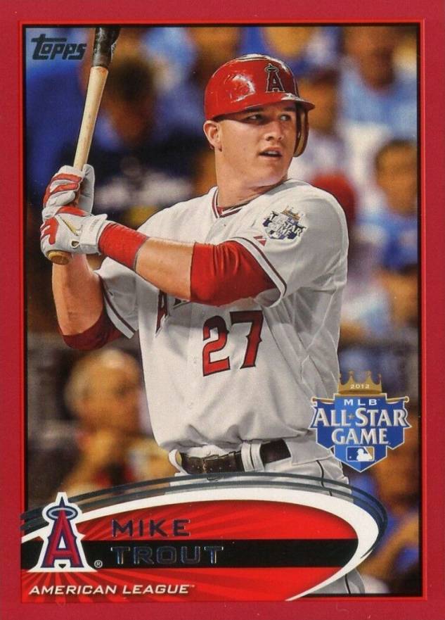 2012 Topps Update Mike Trout #US144 Baseball Card