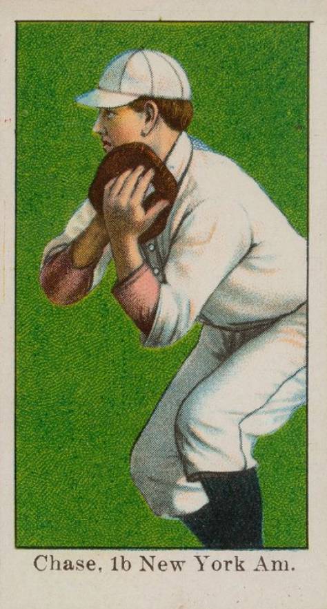 1909 Dockman & Sons Chase, 1b. New York Am. # Baseball Card