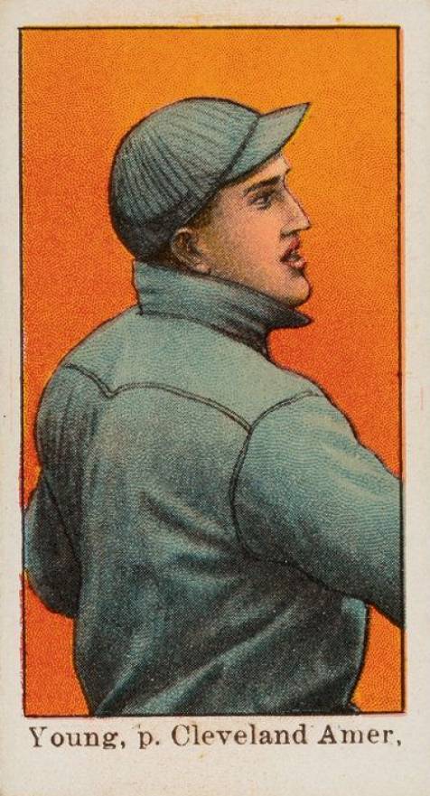 1909 Dockman & Sons Young, p. Cleveland Amer. # Baseball Card