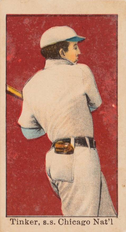 1909 Dockman & Sons Tinker, s.s. Chicago Nat'l. # Baseball Card