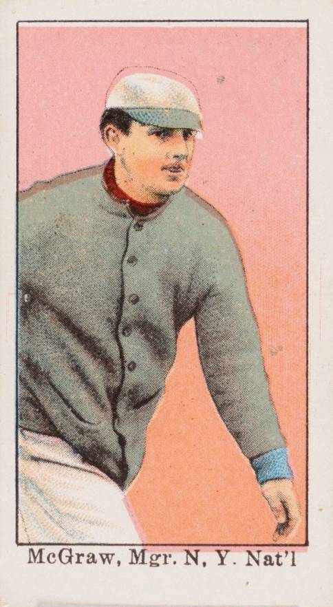 1909 Dockman & Sons McGraw, Mgr. N. Y. Nat'l # Baseball Card