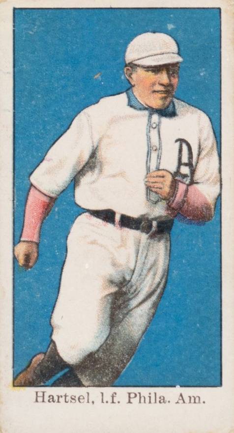 1909 Dockman & Sons Hartsel, l.f. Phila. Am. # Baseball Card