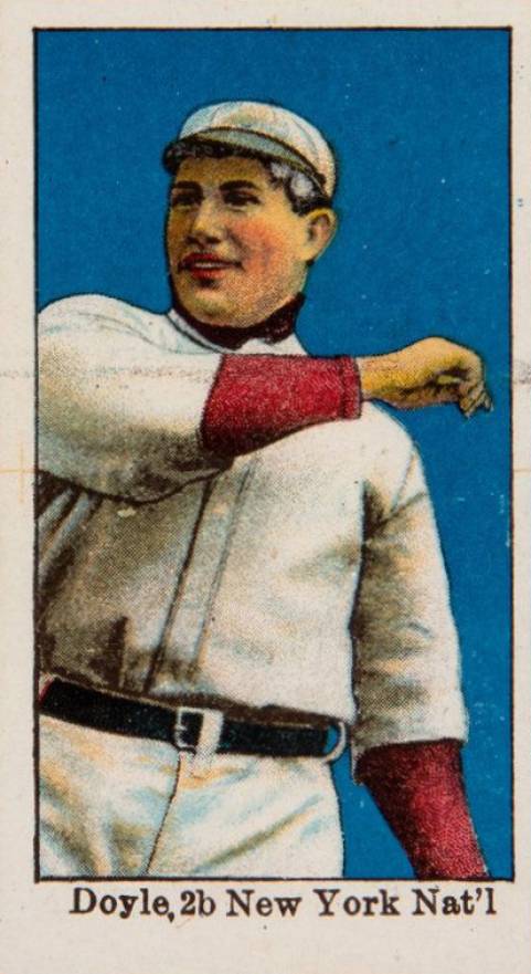 1909 Dockman & Sons Doyle,2b New York Nat'l # Baseball Card