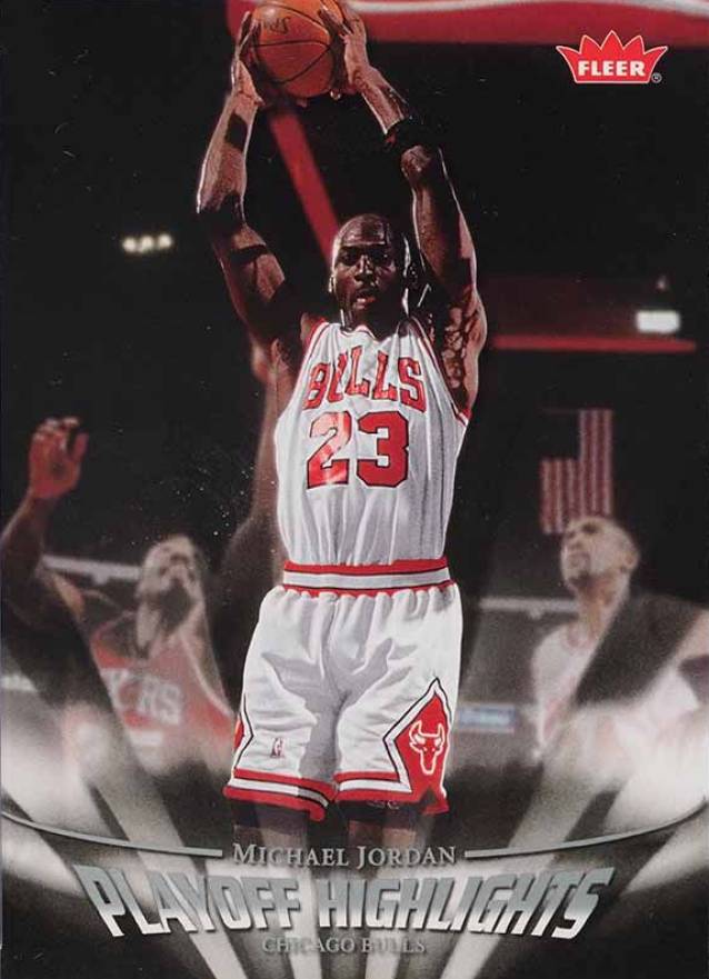 2007 Fleer Jordan Box Set-Playoff Highlights Michael Jordan #PH20 Basketball Card