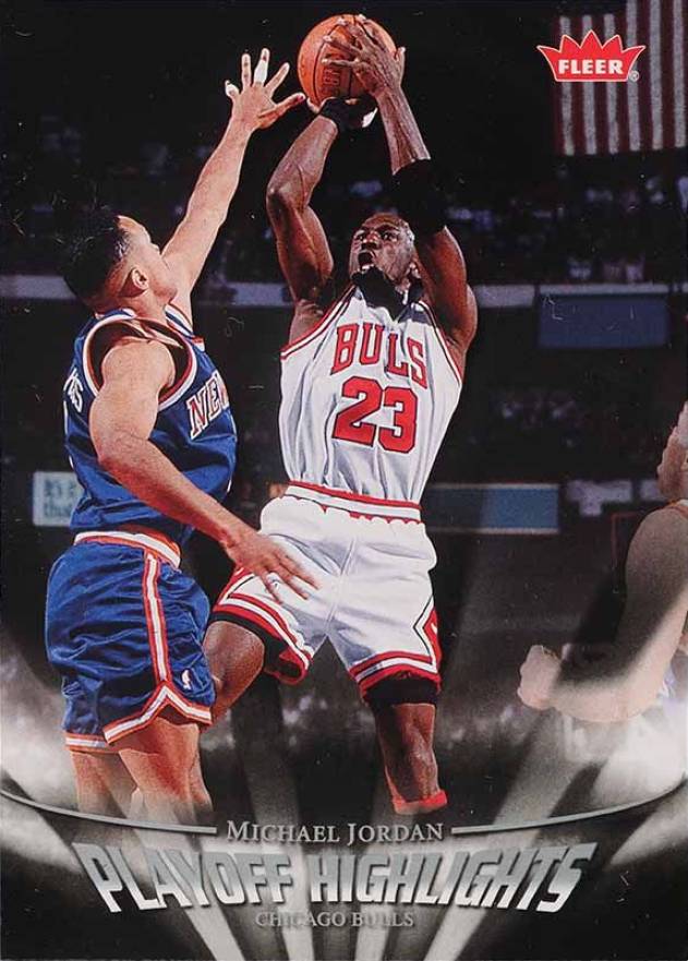 2007 Fleer Jordan Box Set-Playoff Highlights Michael Jordan #PH23 Basketball Card