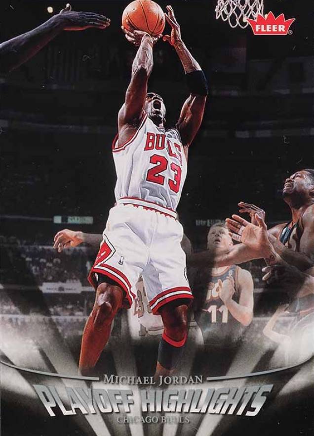 2007 Fleer Jordan Box Set-Playoff Highlights Michael Jordan #PH8 Basketball Card